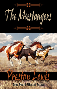 Library Binding The Mustangers [Large Print] Book