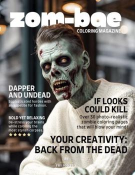 Paperback Zom-Bae Coloring Magazine (Realistic Coloring Collection) Book
