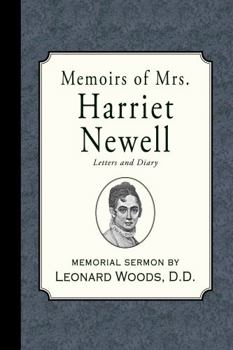 Paperback Memoirs of Mrs. Harriet Newell Book