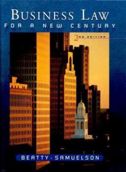 Hardcover Business Law for a New Century Book