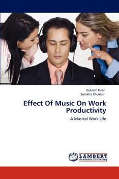 Paperback Effect Of Music On Work Productivity Book