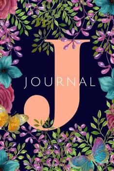 Paperback Journal: Floral Dot Grid Book