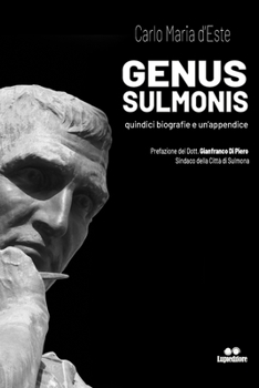 Paperback Genus Sulmonis: quindici biografie e un'appendice [Italian] Book