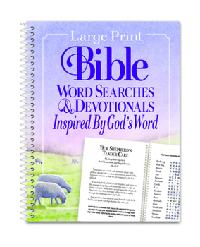 Large Print Bible Word Searches & Devotionals Inspired by God's Word
