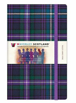 Hardcover Waverley Scotland Tartan Notebook: Auld Lang Syne Tartan Large Notebook 21cm x 13cm Book