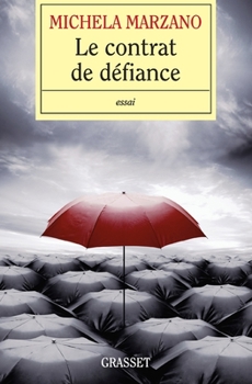 Paperback Le contrat de défiance [French] Book