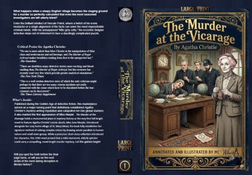 Murder at the Vicarage: Large Print
