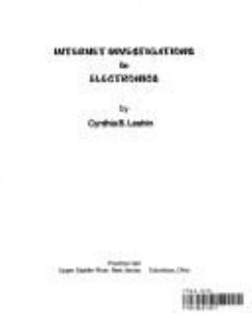 Paperback Internet Investigations in Electronics Book