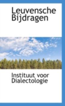 Hardcover Leuvensche Bijdragen Book