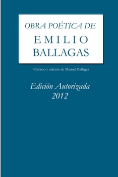 Paperback Obra poética de Emilio Ballagas Edición autorizada [Spanish] Book