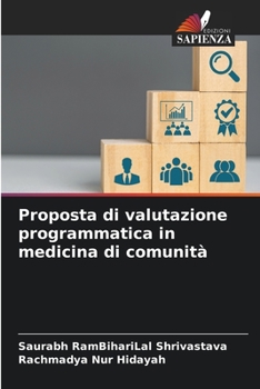 Paperback Proposta di valutazione programmatica in medicina di comunità [Italian] Book