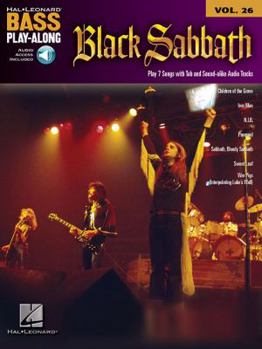 Paperback Black Sabbath Bass Play-Along Volume 26 Book/Online Audio Book