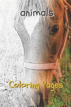 Paperback Animal Coloring Pages Book