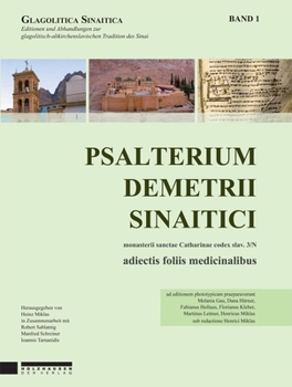 Hardcover Psalterium Demetrii Sinaitici - Band 1 [German] Book