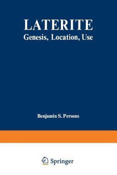 Paperback Laterite: Genesis, Location, Use Book