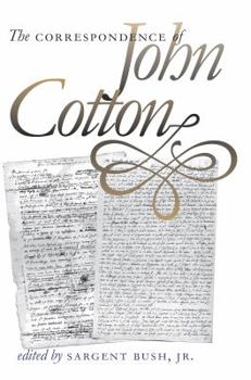 Paperback The Correspondence of John Cotton Book