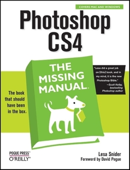 Paperback Photoshop Cs4: The Missing Manual Book