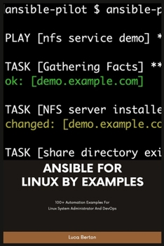 Paperback Ansible For Linux by Examples Book