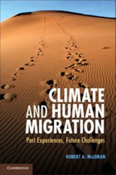 Paperback Climate and Human Migration Book