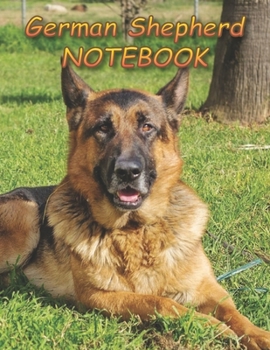 Paperback German Shepherd NOTEBOOK: Notebooks and Journals 110 pages (8.5"x11") Book