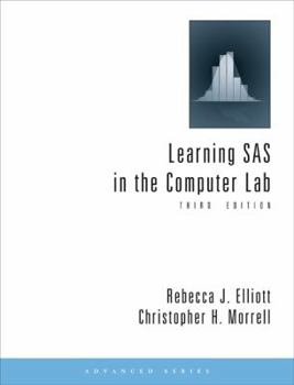 Paperback Learning SAS in the Computer Lab Book
