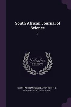Paperback South African Journal of Science: 9 Book
