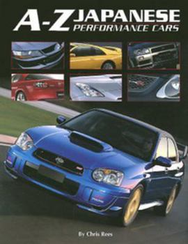 Hardcover A-Z Japanese Performance Cars Book