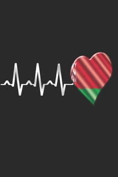 Paperback Belarus Notebook: Belarus Notebook - college book - diary - journal - booklet - memo - composition book - 120 sheets - Dot Grid paper 6x Book