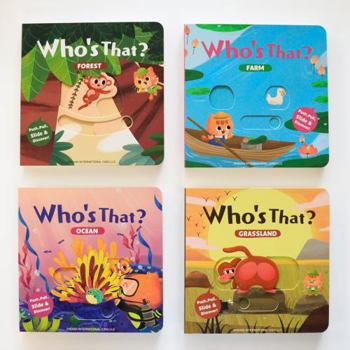 Who’s That? Push-Pull Slide Board Book For Toddlers To Discover Savanna Animals, Build Fine Motor Skills, And Enjoy Interactive Storytime | ... Illustrations, And Durable Board Format