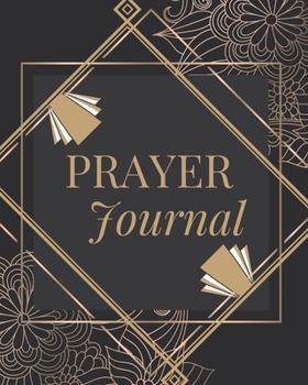 Prayer Journal-Daily Inspirational Beginners Guided Notebook-Record Your Prayer Requests 8"x10" 110 Pages Book 27: Bible Study Personal Notebook- Self ... & Simple Guide to Give Thanks to The Lord
