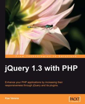 Paperback Jquery 1.3 with PHP Book
