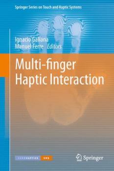 Hardcover Multi-Finger Haptic Interaction Book