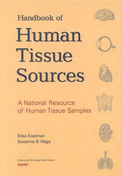 Paperback A Handbook of Human Tissue Sources: A National Resource of Human Tissue Samples Book