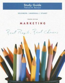 Paperback Marketing Study Guide: Real People, Real Choices Book