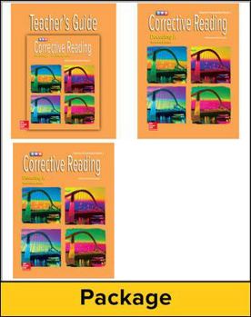 Paperback Corrective Reading Decoding Level A, Teacher Materials Package (CORRECTIVE READING DECODING SERIES) Book