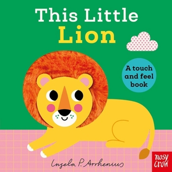 Board book This Little Lion: A Touch and Feel Book