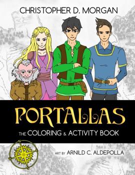 Paperback The PORTALLAS Colouring Book for kids and grown-ups Book