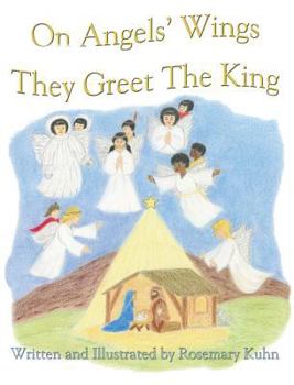 Hardcover On Angels Wings They Greet the King [Large Print] Book