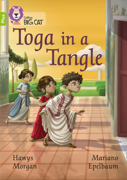 Paperback Toga in a Tangle: Band 11+/Lime Plus Book