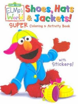 Paperback Sesame Street Elmo's World Super Coloring & Activity Book