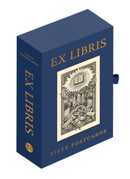 Card Book Ex Libris: Fifty Postcards Book