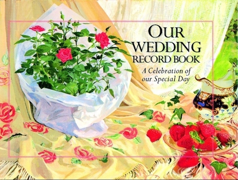 Hardcover Our Wedding Record Book