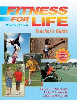 Paperback Fitness for Life Middle School Teacher's Guide Book