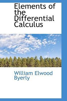 Elements of the Differential Calculus