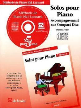 Audio CD Piano Solos Book 5 - CD - French Edition: Hal Leonard Student Piano Library Book