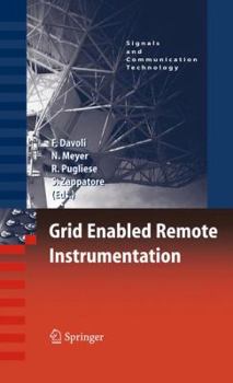 Hardcover Grid Enabled Remote Instrumentation Book