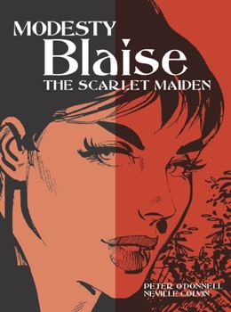 Paperback Modesty Blaise: The Scarlet Maiden Book