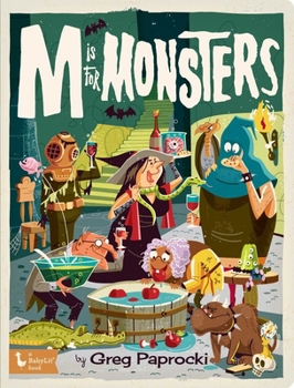 Board book M Is for Monsters Book