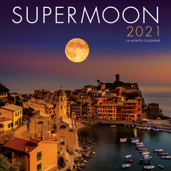 Calendar 2021 Supermoon 16-Month Wall Calendar Book