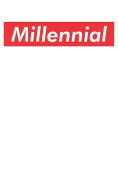 Paperback Generation Y Millennial: Dot Grid Generation Y Millennial / Journal Gift - Large ( 6 x 9 inches ) - 120 Pages -- Softcover Book